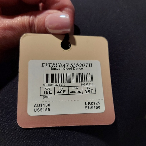 Honey Birdette Bustier - Cloud Dancer 40DDD NWT - Picture 4 of 4